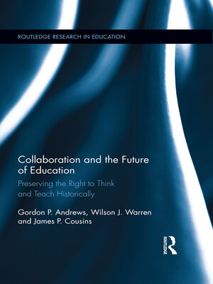 cover image of Collaboration and the Future of Education